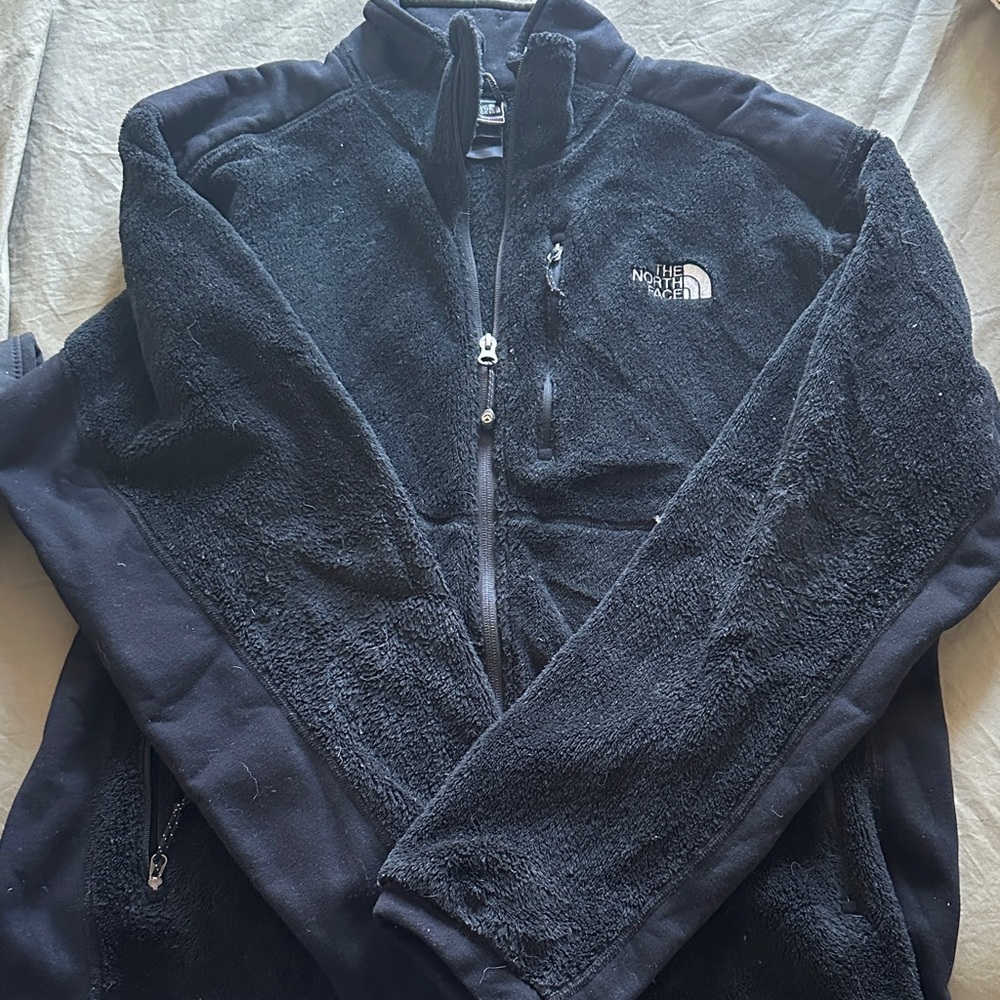 The North Face Charcoal Fleece Jacket